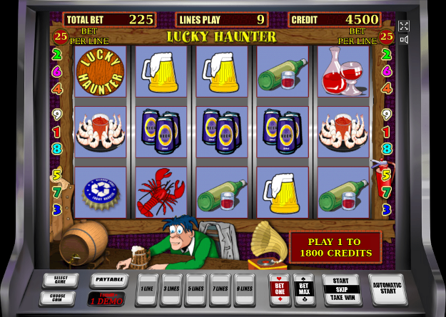 Игровой автомат Lucky Haunter — только в казино Вулкан Платинум играть на деньги