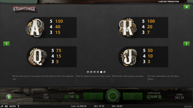 Игровой автомат Steam Tower - играть в Вулкан Делюкс казино в аппараты NetEnt