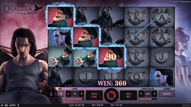 Игровой автомат Dracula - выиграй крупно на официальный сайт Вулкан казино