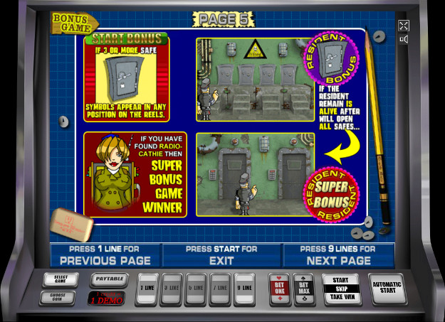 Игровой автомат Resident - в казино Вулкан сорви джекпот
