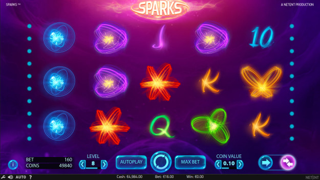 Слот Sparks — крупно выиграй в игровые автоматы Вулкан казино