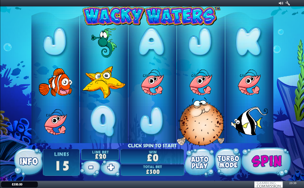 Игровой автомат Wacky Waters разбудит удачу в онлайн казино Вулкан